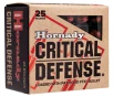 Hornady 90063 Critical Defense  32 ACP 60 gr Flex Tip eXpanding 25 Bx  10 Cs