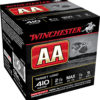 Winchester Ammo AA419 AA Target 410 Gauge 2 5  1 2 oz 9 Shot 25 Bx  10 Cs