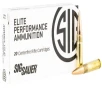 Sig Sauer E300B120 Elite Performance  300 Blackout 125 gr 2145 pfs Full Metal Jacket  FMJ  20 Bx 25 Cs