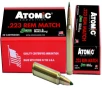 Atomic Ammunition 00459 Rifle Match 223Rem 77gr Tipped MatchKing 20 Per Box 10 Case