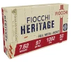 Fiocchi 762A Heritage  7 62x38mmRNagant 97gr Full Metal Jacket 50 Per Box 20 Case