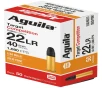 Aguila 1B222500 Target Competition 22 LR 40 gr Lead Solid Point 50 Bx 20 Cs