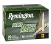 Remington Ammunition 27673 Premier Match 6 5PRC 140 gr Berger Open Tip Match 20 Per Box 10 Case