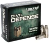 Liberty Ammunition  Civil Defense  380ACP 50gr 20 Per Box 10 Case