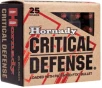 Hornady Critical Defense 9mm Luger Ammo 115 Grain Hornady FTX Polymer Tip