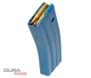 DURAMAG Speed Aluminum 30rd AR-15 Mag, 5.56 NATO/.223/300BLK, Blue with Black Follower