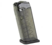 Elite Tactical Systems Smoke Series Glock Handgun Magazine for Glock 19/19X/26 9mm Luger 10/rd