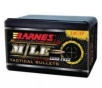 Barnes Bullets 30451 Tactical 357Mag 125GR TAC-X Flat Base 40 Box