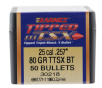 Barnes Bullets Tipped Tsx, Brns 30218 .257  80 Tipped Tsx Bt   50