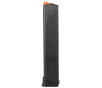 Glock 17/34 OEM 9mm Magazine, Orange Follower, 33 Rounds - Black [MPN:65971]