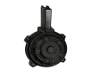 Pro Mag AR-15 7.62x39mm 50 Rounds Polymer Black Drum Magazine