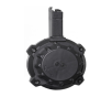 PROMAG For AR-15 5.56mm /.223 65rd With Window Polymer Black Drum Magazine (DRM-A24)