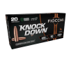 FIOCCHI KnockDown 243 Winchester 80Gr 3415 FPS 20rd Lead Free Copper Hollow Point Bullets (243CHA)