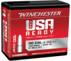 WINCHESTER AMMO .308 Caliber 168gr Open Tip Range 100 Bullets (WBR30168)