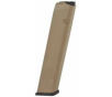 ProMag 9mm 32-Round FDE Polymer Magazine for Glock 17 Pistols