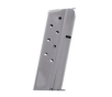 Metalform Standard 1911 Government .40 S&W Stainless Steel 8-Round Magazine w/ Welded Base Plate / Flat Follower
