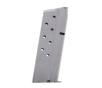 Metalform Standard 1911 Government 10mm Stainless Steel 8-Round Magazine w/ Welded Base Plate / Round Follower