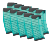 10 Pack of Lancer L5 AR-15 223 / 5.56 30-Round Advanced Warfighter Magazines - Robin Egg Blue
