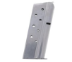 Metalform Officer 1911 9mm Stainless Steel 8-Round Magazine w/ Welded Base Plate / Flat Follower