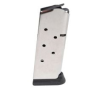 Colt 1911 Combat Officer .45 ACP 7-Round Stainless Steel Magazine w/ Bumper Pad