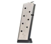 Colt 1911 Government / Commander .45 ACP 8-Round Stainless Steel Magazine with Bumper Pad