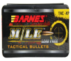 Barnes Tac-Xp Pistol Bullets, Lead Free, 10mm Caliber, 0.4 Diam, 155gr, 40rd Box,Flat Base, NOT AMMO THESE ARE RELOADING BULLETS