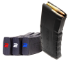 Amend2 Magazine, 223 Remington/5.56mm, 30rd, Fits AR-15 s, Polymer, Black with Red, White, and Blue Amend2 Logo, 3 Pack