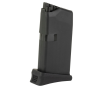 KCI Glock 43 Magazine 9mm, Black Steel, 6rd
