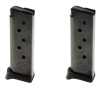 Ruger LCP 380 ACP Ruger LCP 6rd Black Detachable Pack of 2