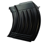 Global Ordnance LLC 20rd Fully Ribbed 7.62x39mm Fits AK-47 Black Steel