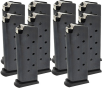 E-Lander 8 Round 1911 45 ACP Steel Magazine With Straight Polymer Floor Plate 10 Pack