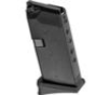 KCI USA Glock 43 Handgun Magazine 9mm Luger 6/rd Black with Grip Extender
