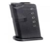 ProMag Steel Handgun Magazine Glock 43 9mm Black Polymer 6/rd