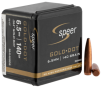Speer Bullets Gold Dot, Speer 264140gdb Bull .264 140 Bonded Sp 50/20 - FAST FLAT RATE SHIPPING!