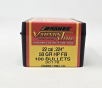 Barnes 22 Cal (.224 Dia) Reloading Bullets Varmin-A-Tor B30178 50 Grain Flat Base Hollow Point 100 Pieces