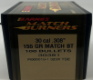 Barnes 30 Cal (.308 Dia) Reloading Bullets Match Burner B30381 155 Grain Boat Tail Hollow Point 100 Pieces