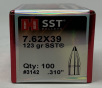 Hornady 7.62 Cal (.310 Dia) Reloading Bullets H3142 123 Grain SST 100 Pieces