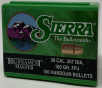Sierra 38 Cal (.357 Dia) Reloading Bullets Tournament Master SRAA8370 180 Grain Full Metal Jacket 100 Pieces