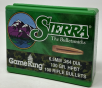 Sierra 6.5mm (.264 Dia) Reloading Bullets Gameking SRAA1728 130 Grain Hollow Point Boat Tail 100 Pieces