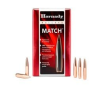 Hornady 30 Cal (.308) 155gr BTHP Match Bullets, 100 Count – 3039
