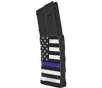 MFT AR-15 30 Round Black Magazine, .223 Remington - EXDPM556DAMB1