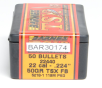 Barnes .224 Diameter 50 Grain Solid Hollow Point TSX 50 Count Bullets