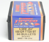 Barnes .264 Diameter 100 Grain Polymer Tip TTSX 50 Count Bullets