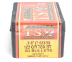 Barnes .310 Diameter 123 Grain Solid Hollow Point TSX 50 Count Bullets