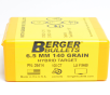 Berger .264 Diameter 140 Grain Open Tip Match Hybrid Target Bullets