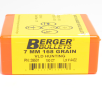 Berger .284 Diameter 168 Grain Boat Tail Hollow Point VLD Hunting Bullets