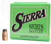 Sierra .357 Diameter 125 Grain Jacketed Soft Point Sports Master 100 Count Bullets (38 Special, 357 Magnum)