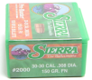Sierra .308 Diameter 150 Grain Flat Nose Pro-Hunter 100 Count Bullets
