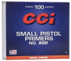CCI Small Pistol Primers #500 Box of 1000