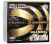 Federal Premium Gold Medal Match Small Pistol Primers #100 Box of 1000
